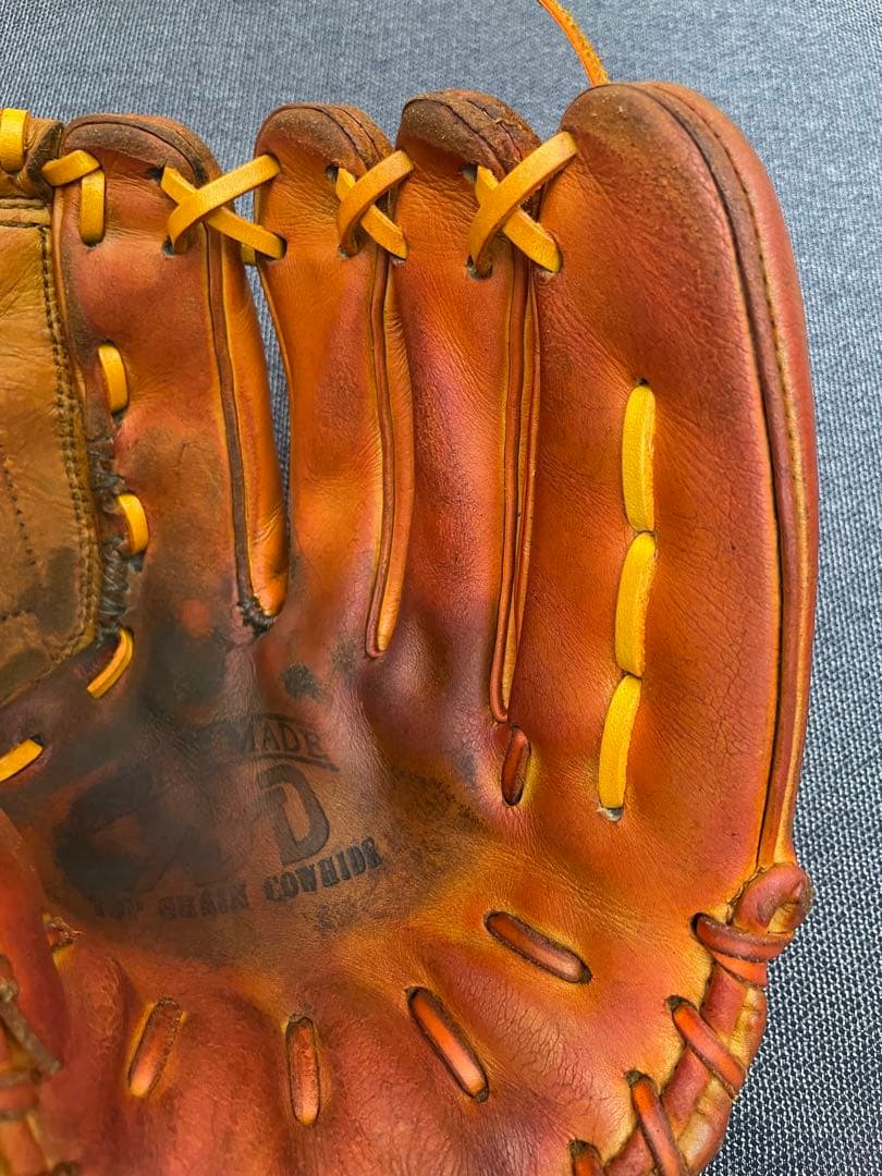 良型　アサダスポーツ　オーダー　野球 硬式グローブ 一般用　大人　右投げ　グラブ