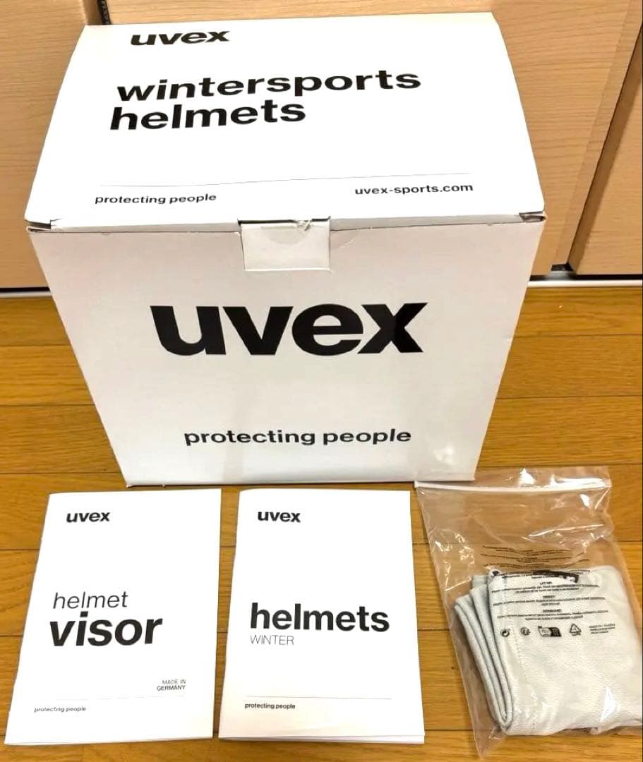 Uvex ウベックス バイザーヘルメット51-55cm スキー　スノーボード