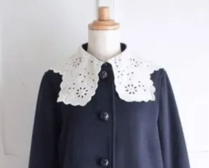 定価50400円 カットワークレース ネセセア コート ジャケット 美品