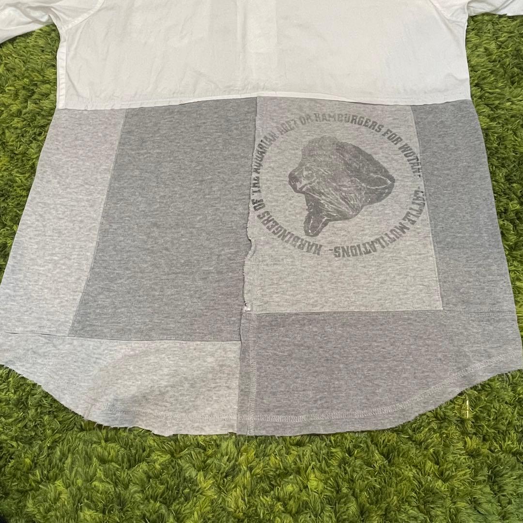 06AW アンダーカバー paper doll期 スウェットドキッキングシャツ