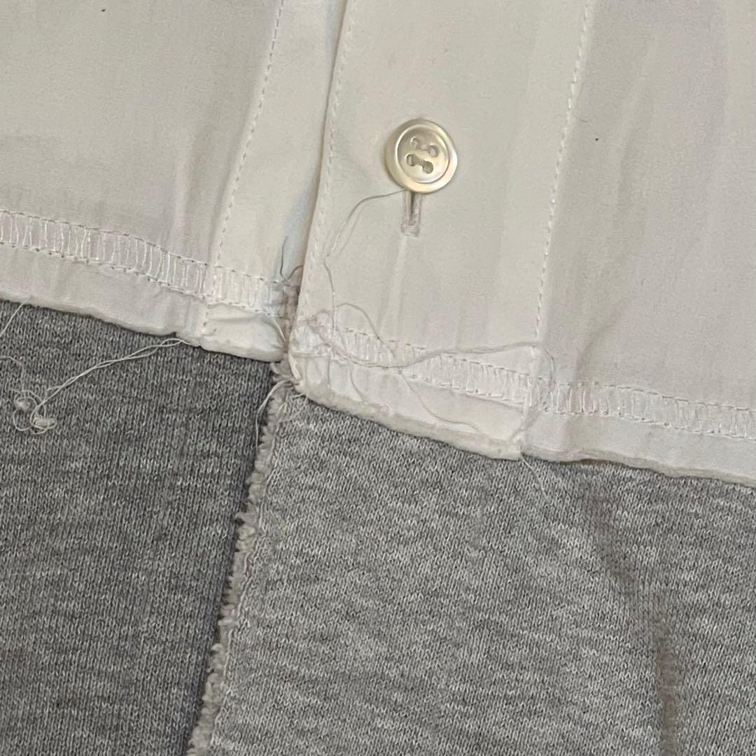 06AW アンダーカバー paper doll期 スウェットドキッキングシャツ