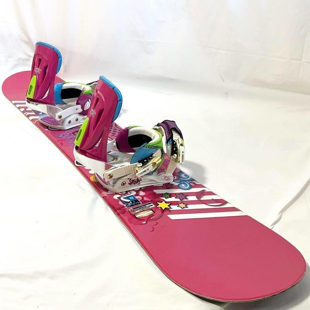 SPOON スノーボード セット 板 約144cm / ビンディング Mサイズ
