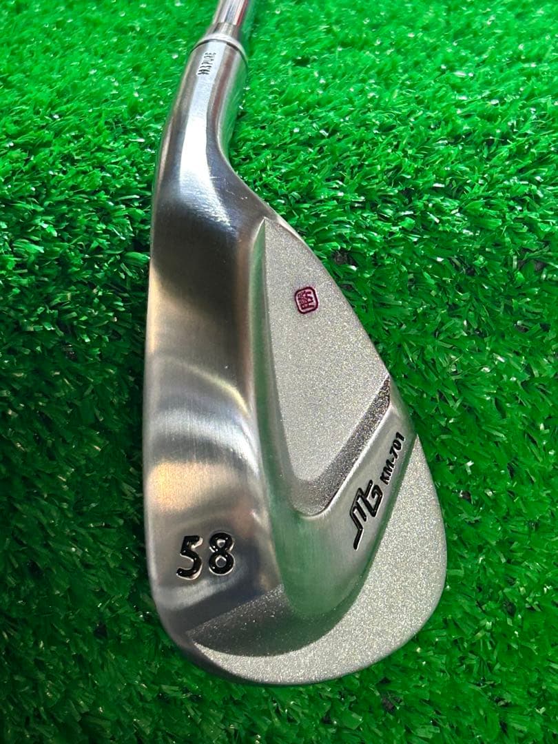 【販売終了モデル】三浦技研KM-701 純鉄ウェッジ 58° モーダス120S