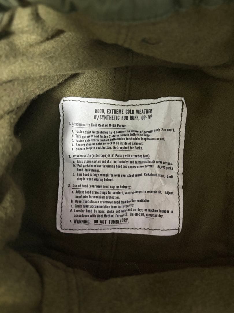 ま*る様 米軍 m-65 モッズコート フルセット