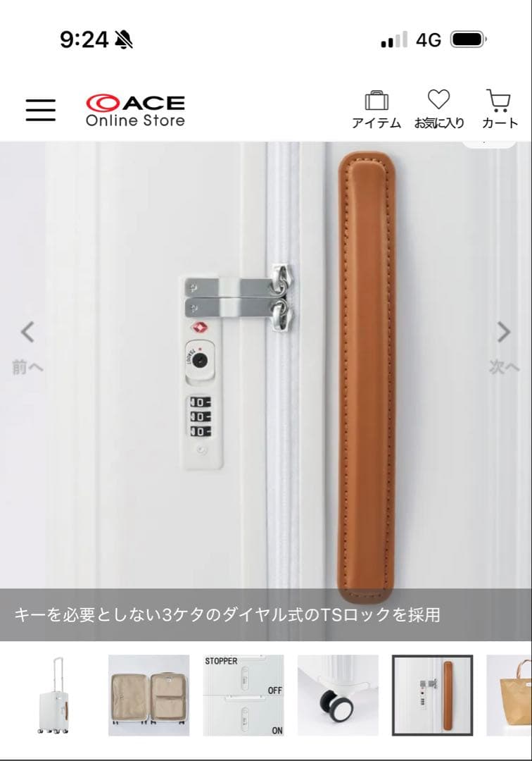 ace エース ファーニットZ スーツケース 機内持ち込み 32リットル