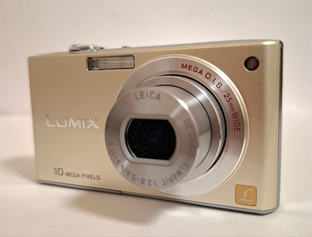 [美品]パナソニック Panasonic LUMIX DMC-FX35コンデジ