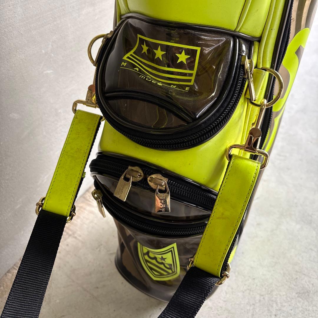 MUTAMARINE キャディバッグ 蛍光イエロー