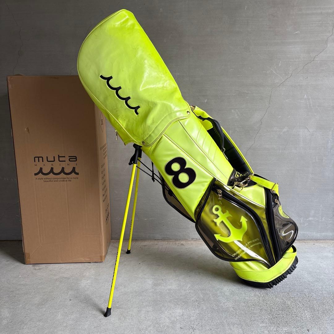 MUTAMARINE キャディバッグ 蛍光イエロー