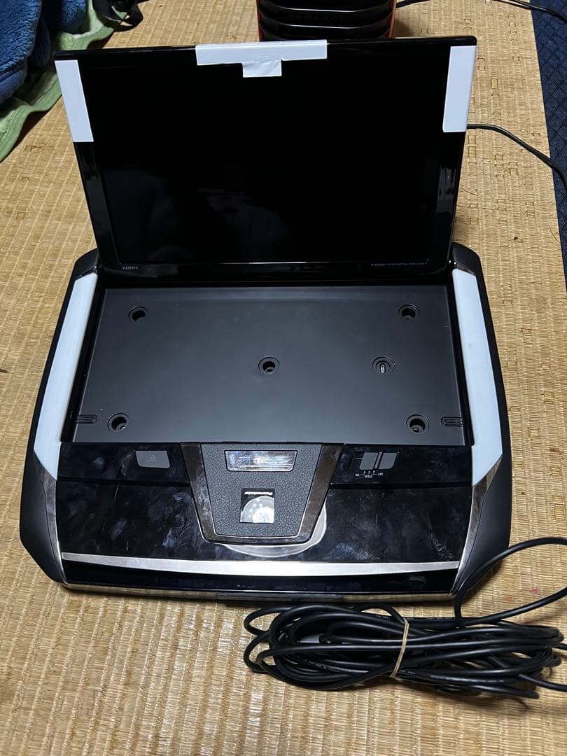 アルパイン　12.8インチ　フリップダウンモニター　動作未確認