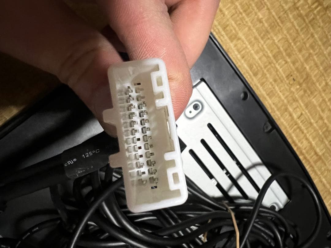 アルパイン　12.8インチ　フリップダウンモニター　動作未確認