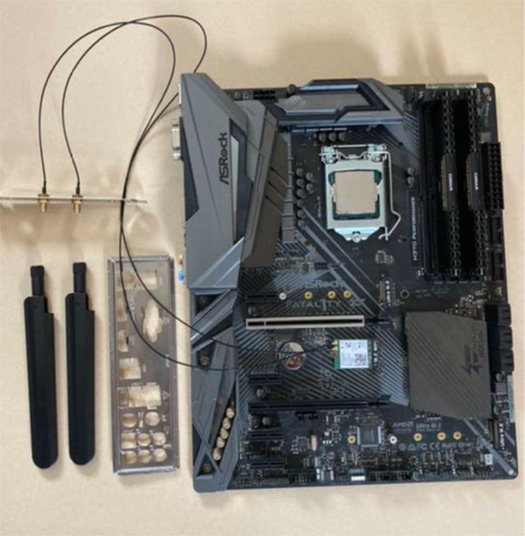 【5点セット】Core i5-8400+Asrock H370マザボ+メモリ他