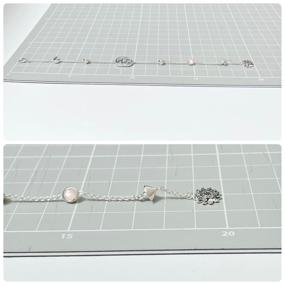 グッチ GUCCI 925 ブレスレット シルバー レディース ON484