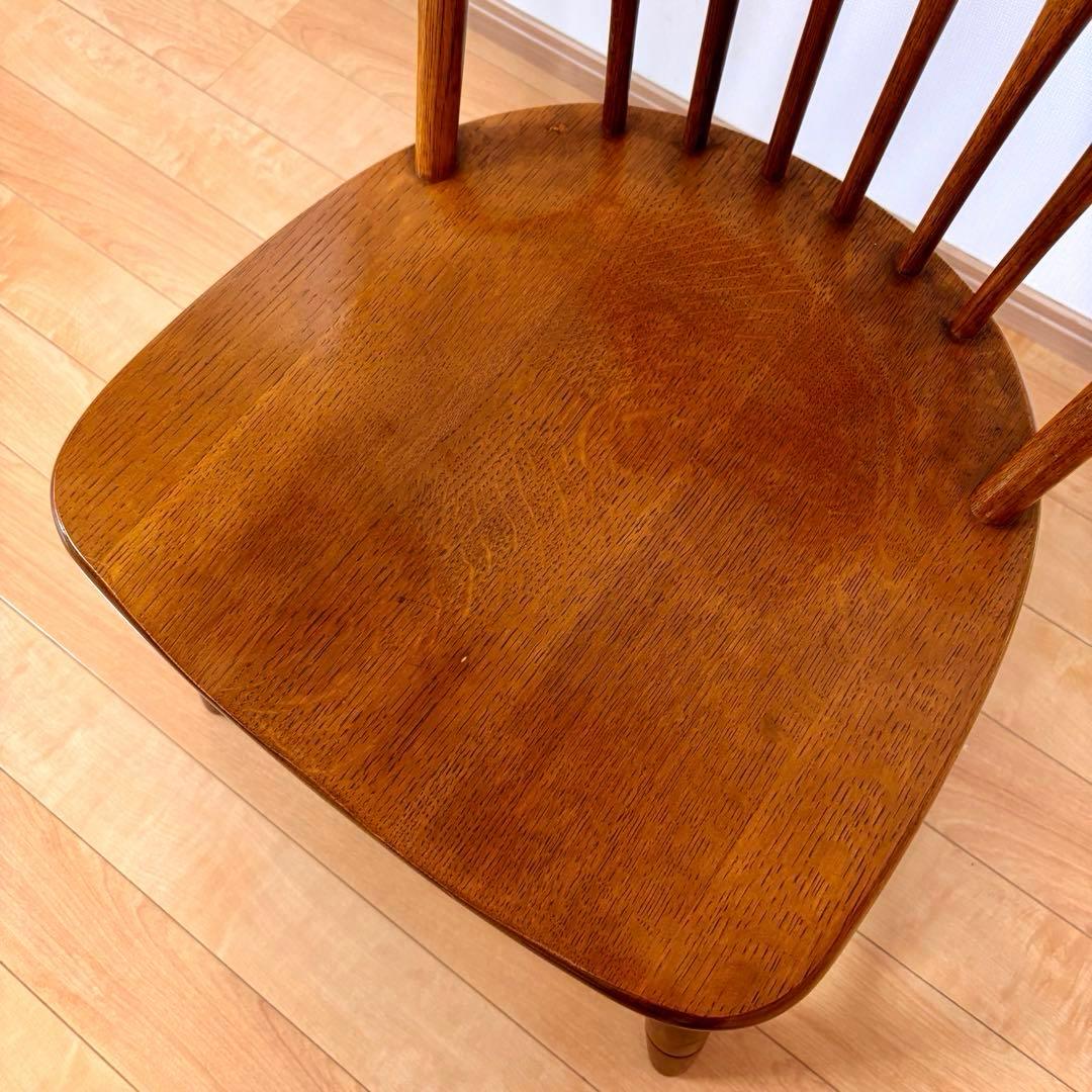 柏木工 KASHIWA ウィンザーチェア ダイニングチェア ビンテージ ①