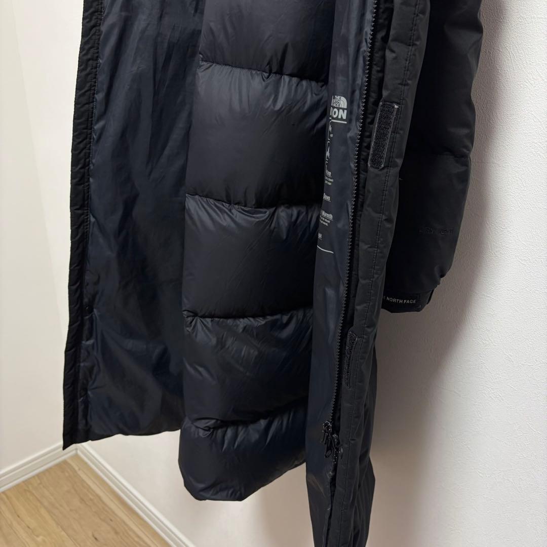 日本未入荷　海外限定　ノースフェイス　ロングダウンコート　DRYVENT 黒