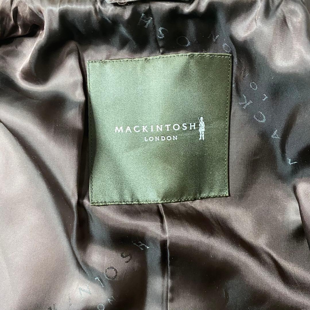 《美品》マッキントッシュロンドン チェスターコート ウール キャメル【L】通勤