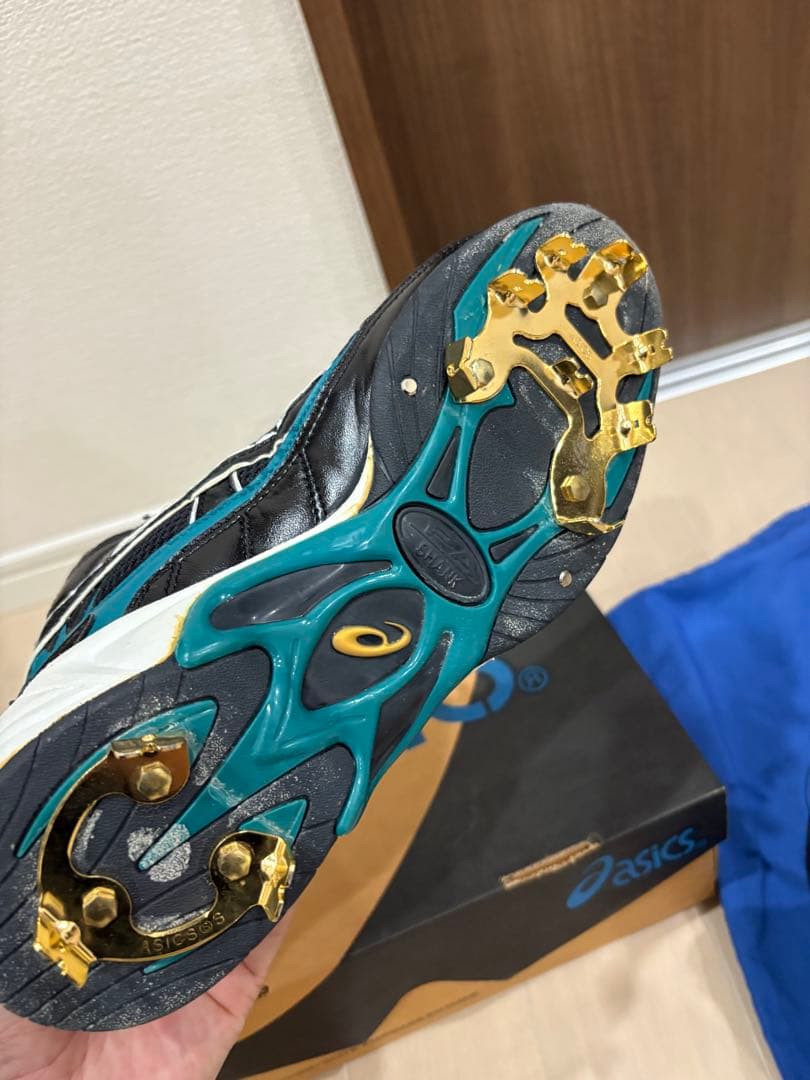アシックススパイク イチロー 2001モデル ゲーリック 26.5 - メルカリ