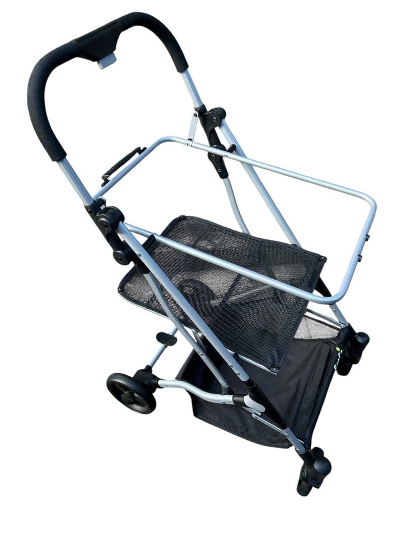 EcoCa エコカ ショッピングカート 本体 折り畳み式 ブラック