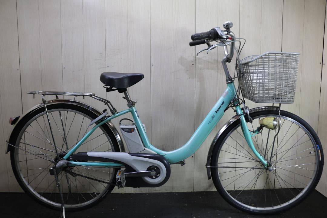 シティタイプ 電動アシスト自転車 前カゴ付き