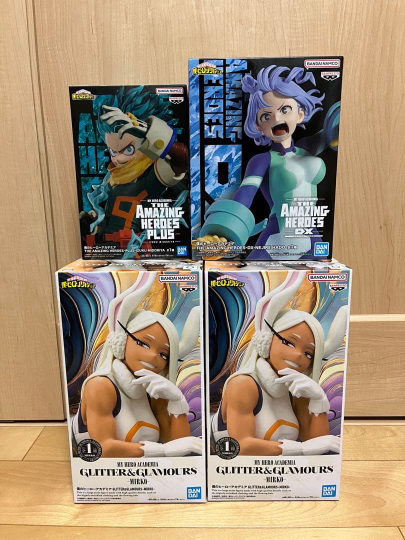 僕のヒーローアカデミア フィギュア 4体セット 僕のヒーローアカデミア