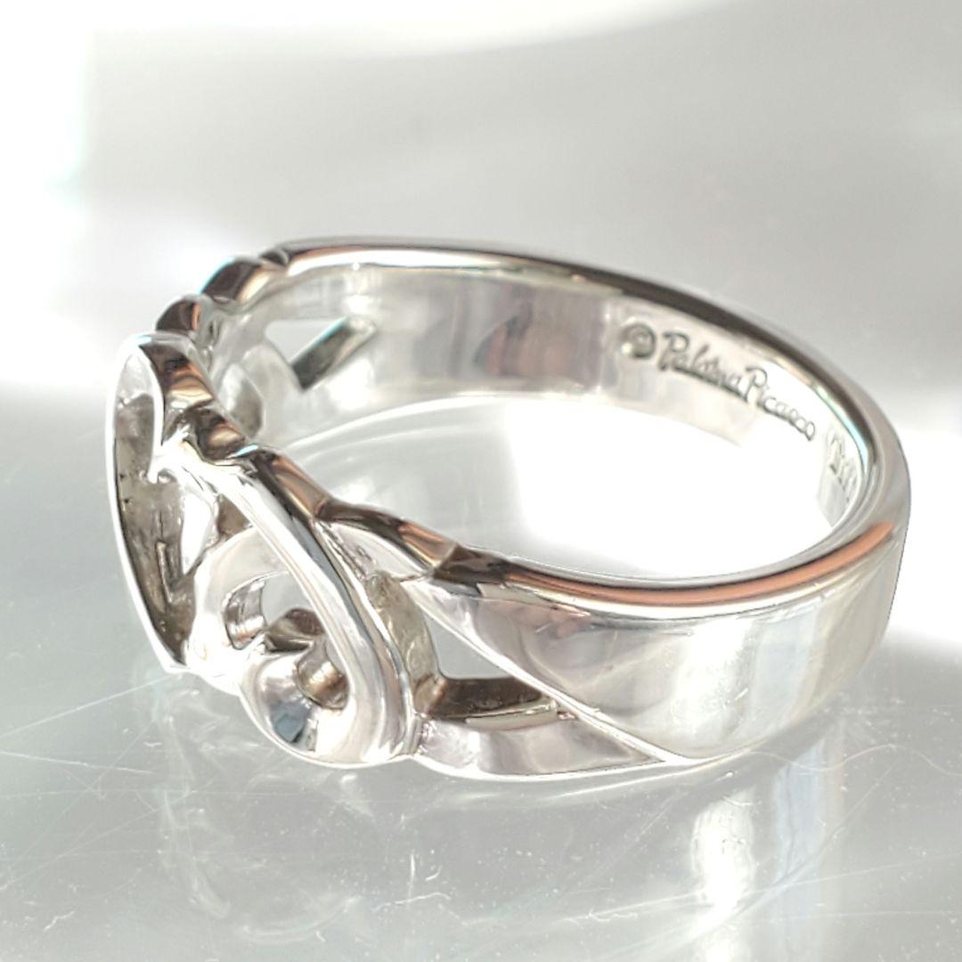 17号☆美品】ティファニー トリプルラビングハートリング a023 - メルカリ