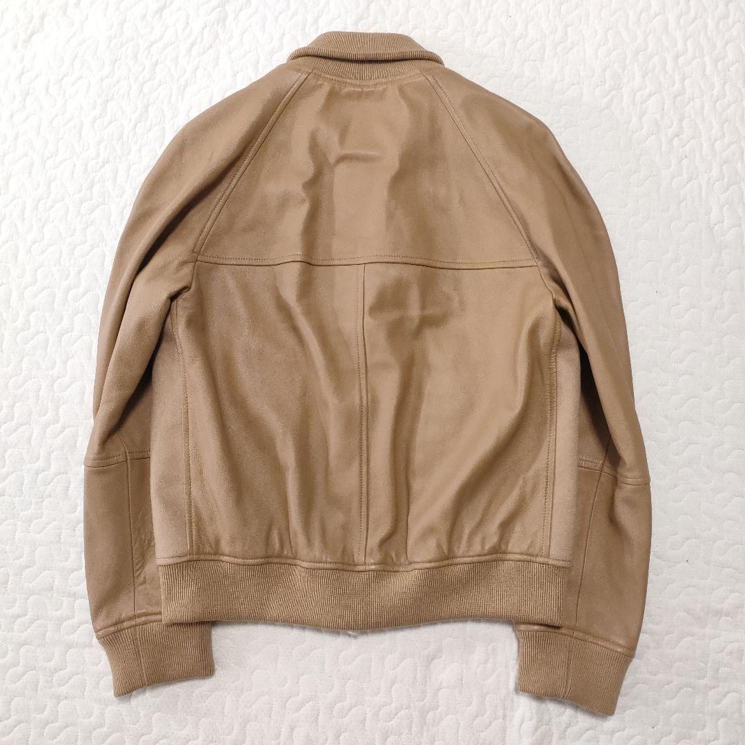 新品✨菅原靴店完全別注　EMMETI NILO　レザー×ウールカシミヤ　キャメル