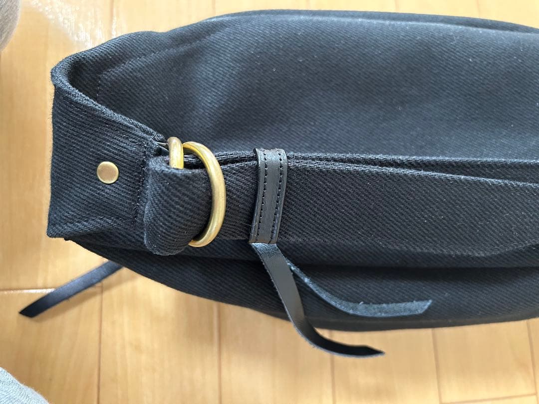 IRON HEART アイアンハート 21oz黒鎧ウエストバッグ/IHE-37