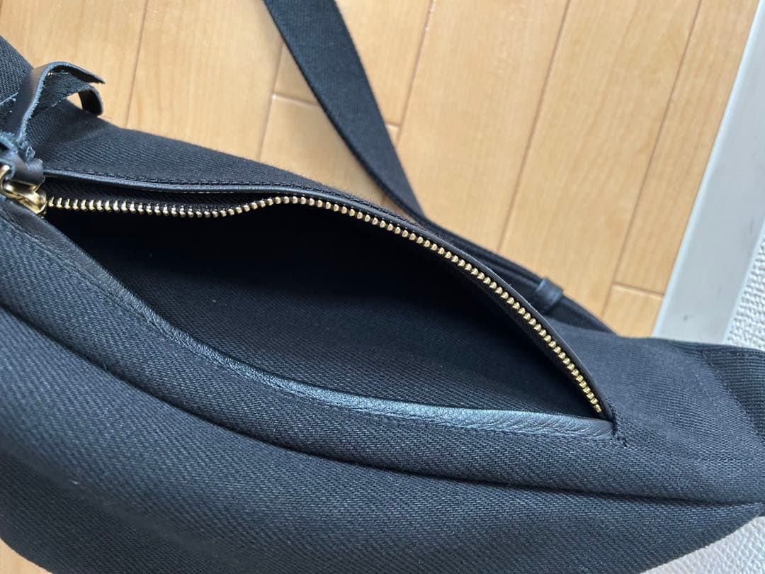 IRON HEART アイアンハート 21oz黒鎧ウエストバッグ/IHE-37