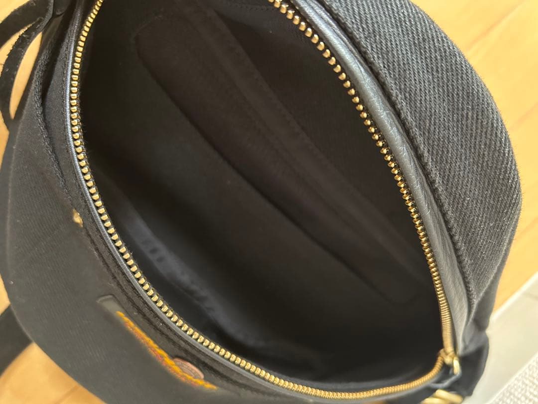 IRON HEART アイアンハート 21oz黒鎧ウエストバッグ/IHE-37