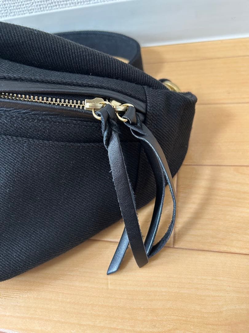 IRON HEART アイアンハート 21oz黒鎧ウエストバッグ/IHE-37