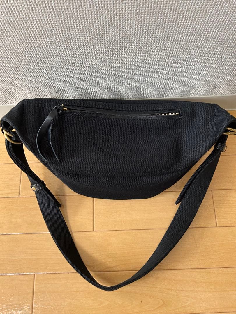 IRON HEART アイアンハート 21oz黒鎧ウエストバッグ/IHE-37