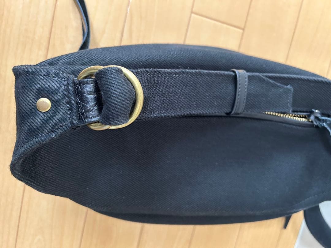 IRON HEART アイアンハート 21oz黒鎧ウエストバッグ/IHE-37