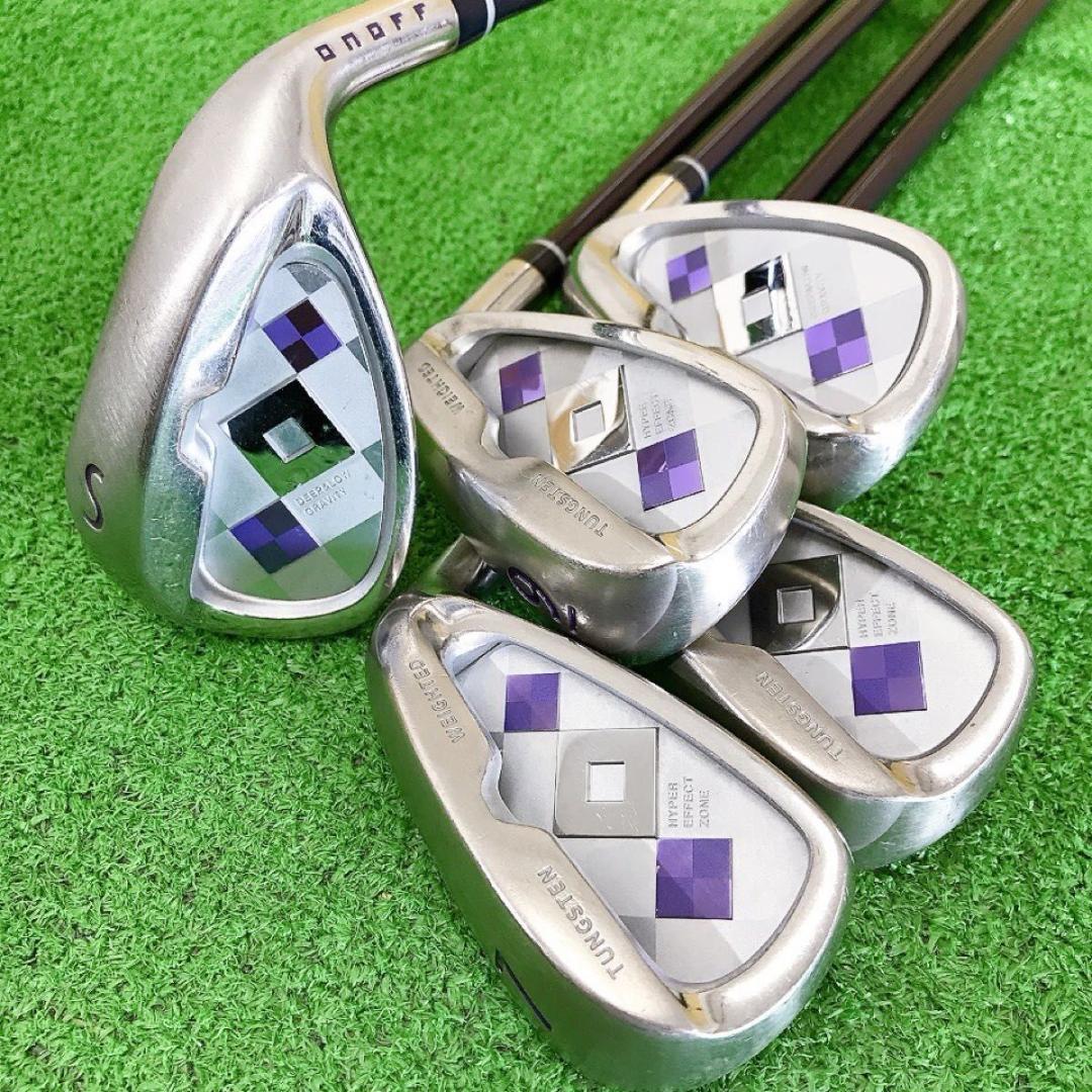 ツ12★オノフレディース 5本アイアンセット LP-414I ONOFFLADY