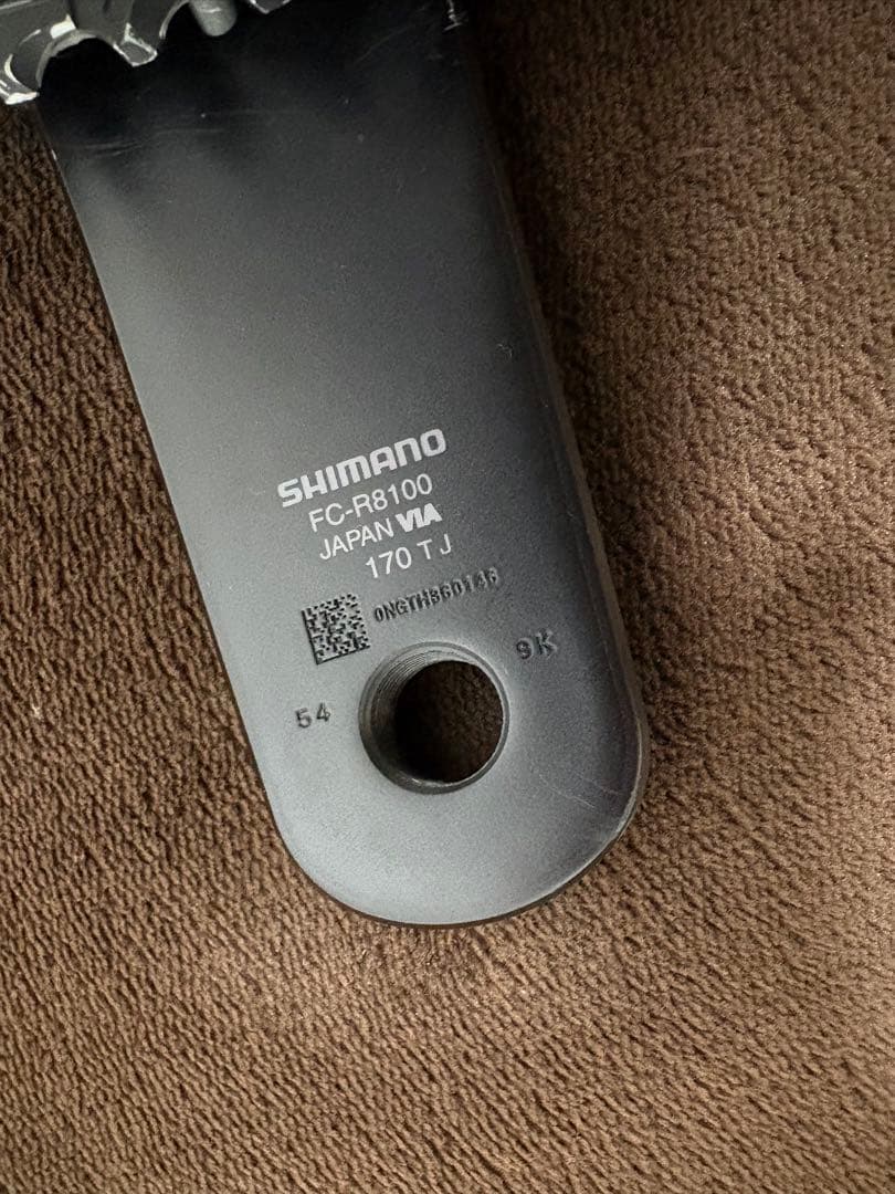 SHIMANOアルテグラ8100クランク170mm52×36