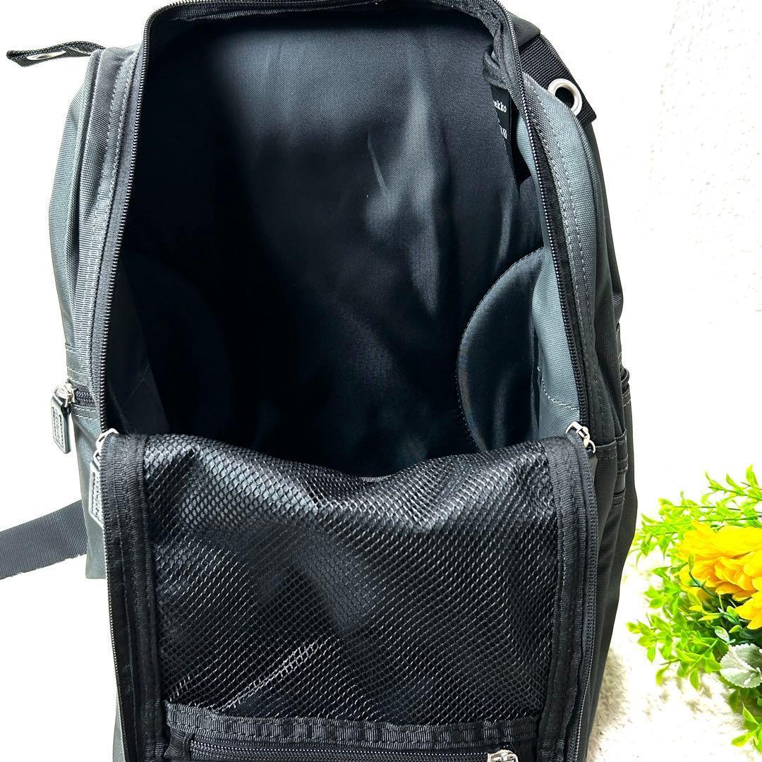 未使用級✨美品✨マリメッコ バディ バックパック リュック ダークグレー