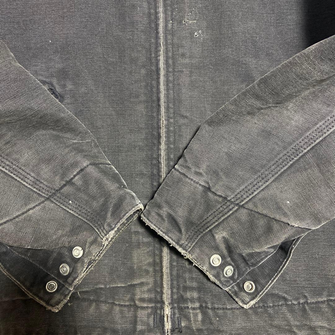 【Carhartt】デトロイトジャケット カーハート 80s USA製 ブラック