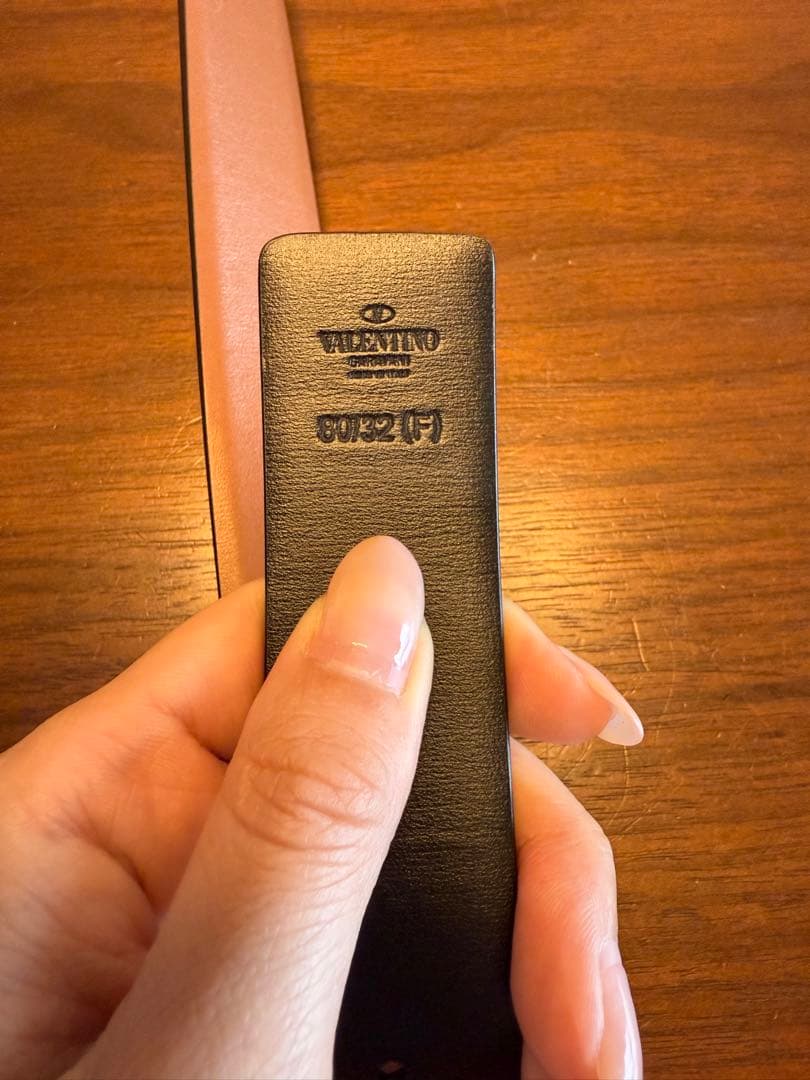 Valentino ブラウン ベルト 美品