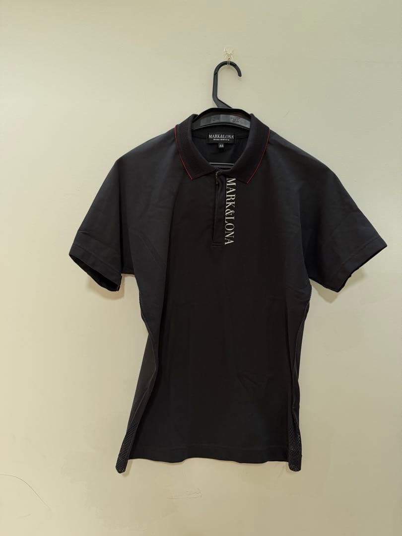 MARK&LONA ブラック ポロシャツ 46 - メルカリ