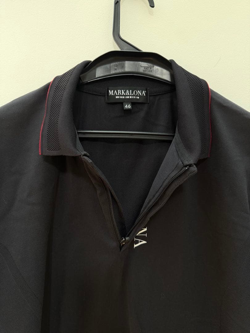 MARK&LONA ブラック ポロシャツ 46 - メルカリ