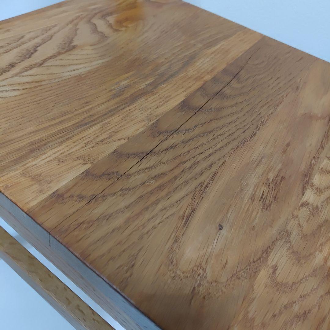 廃盤 希少 2脚セット 無印良品 無垢材 オーク材 チェア 椅子 イス 送料無料