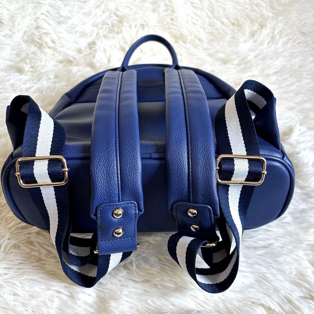 美品✨ドナルドダック 90周年 サマンサタバサ ディズニー バッグ リュック 青