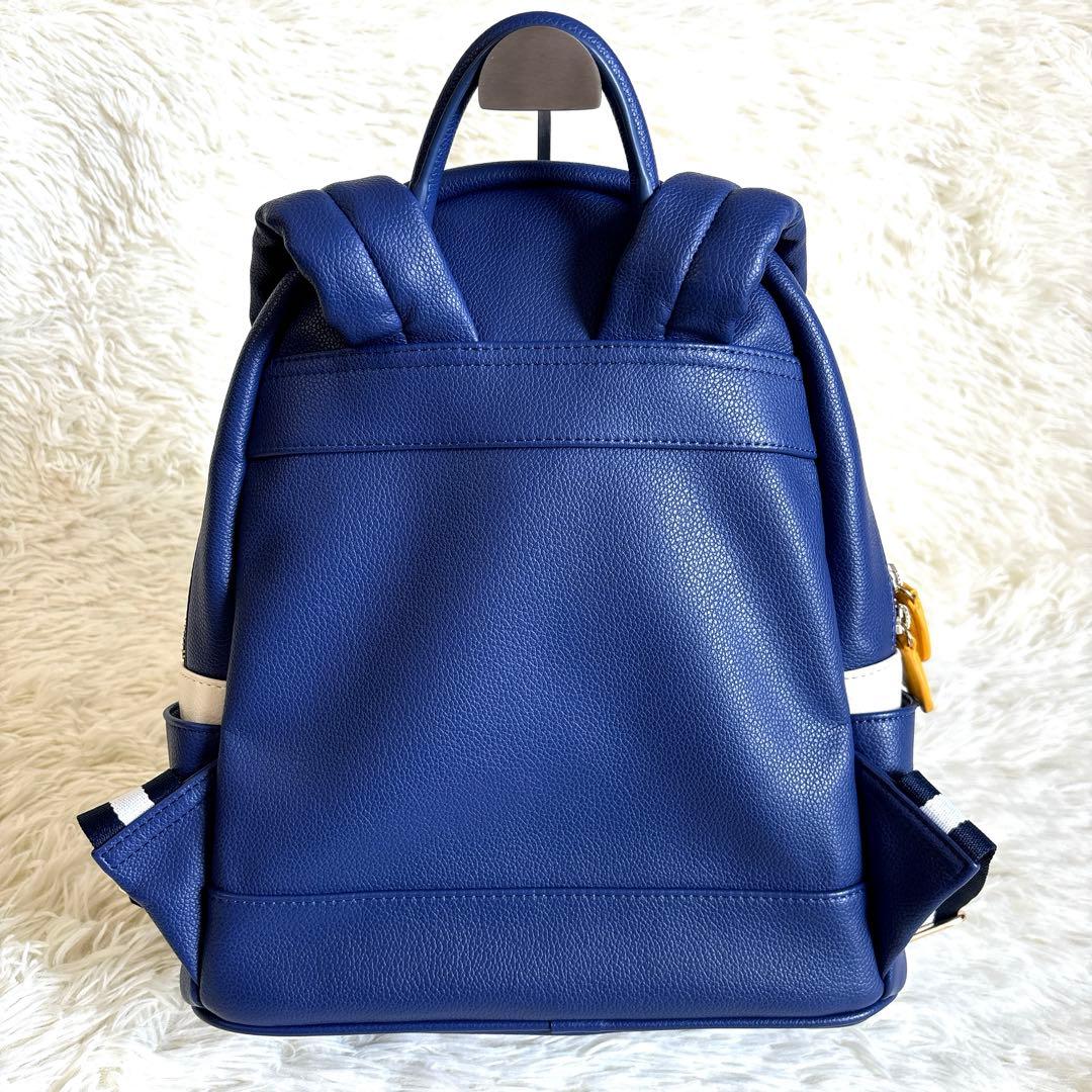 美品✨ドナルドダック 90周年 サマンサタバサ ディズニー バッグ リュック 青