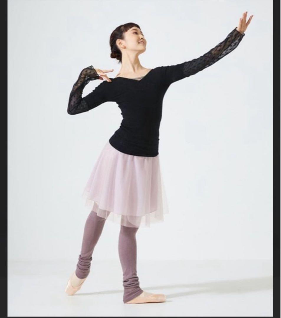 新品　チャコット　フラワーチュールコンビニットトップ