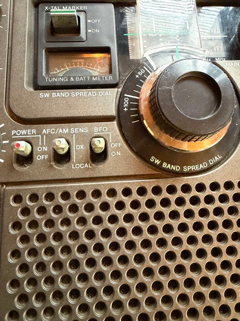 昭和レトロ　約50年前のラジオ　SONY ICF-5900