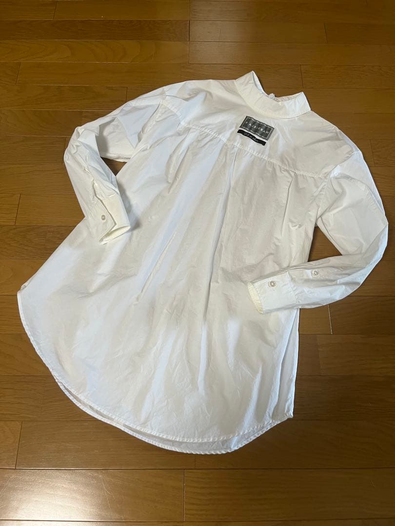 MM6 メゾンマルジェラ シャツワンピース オーバーサイズ40 長袖