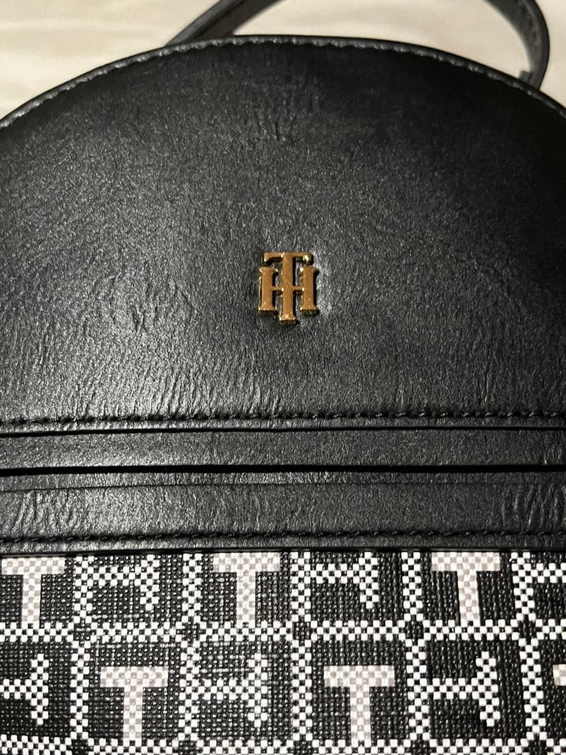 美品！新品未使用　トミーヒルフィガー リュック　パスケース付き