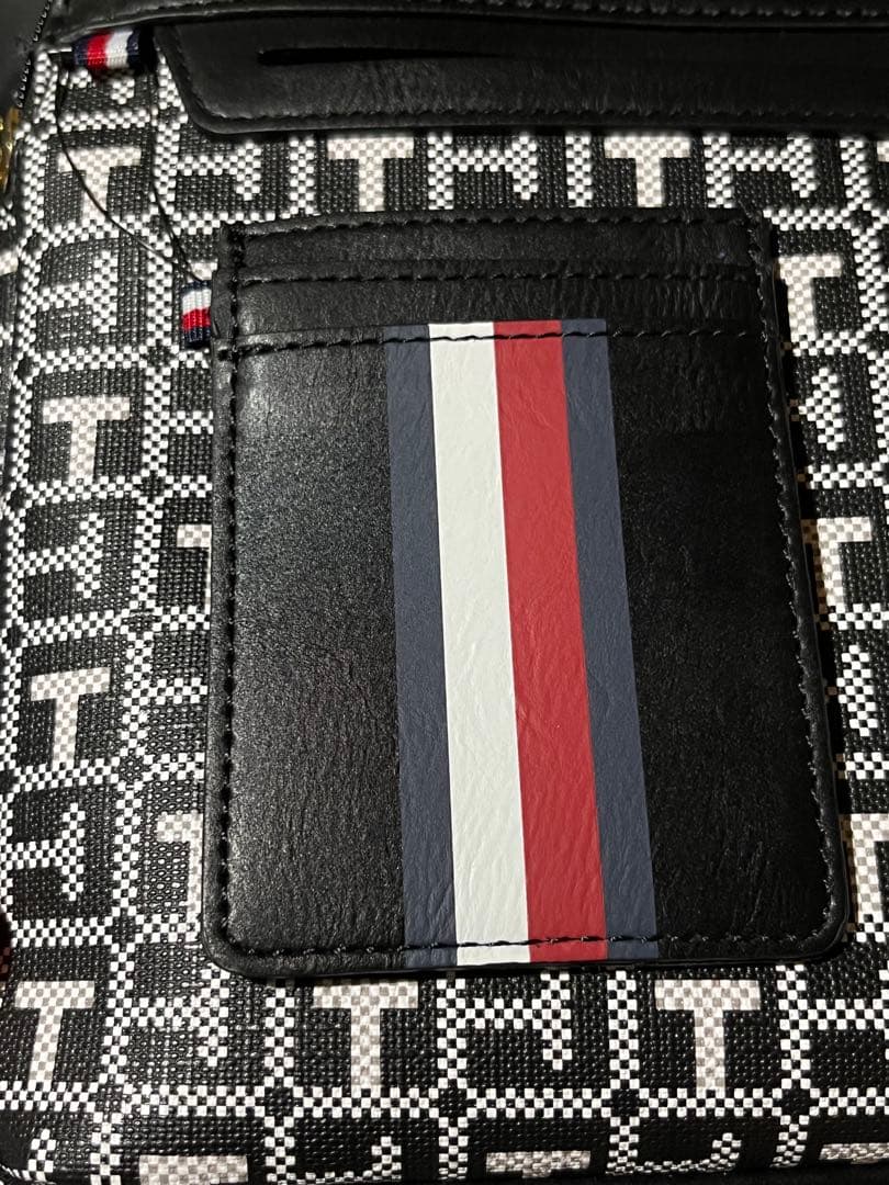 美品！新品未使用　トミーヒルフィガー リュック　パスケース付き