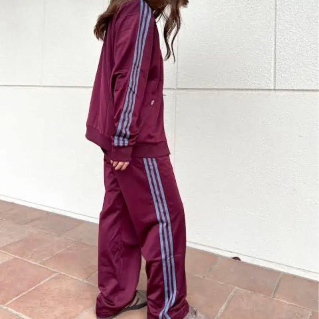 adidas ベッケンバウアー セットアップ マルーン 上下 adidas ベッケン