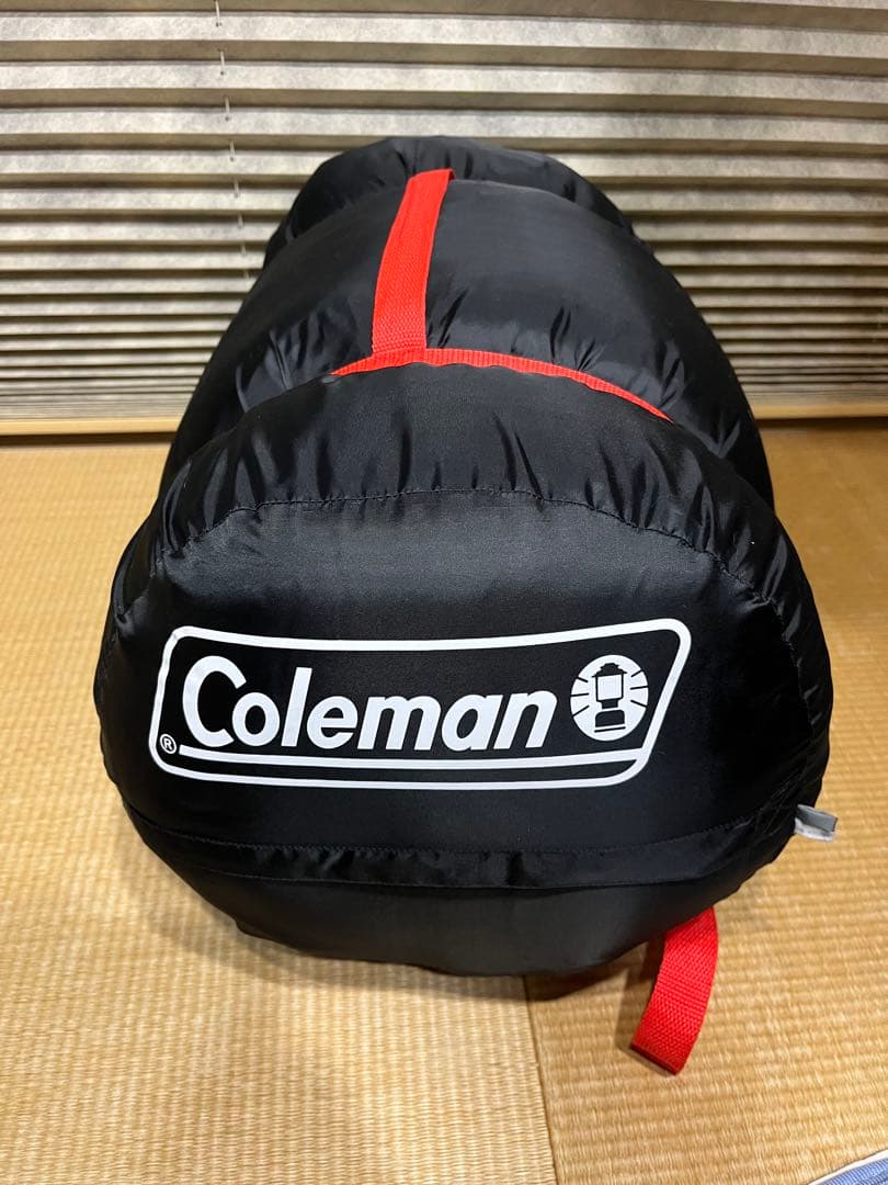 一度のみ使用の美品 Coleman ハドソンダブル 2人用寝袋 -13℃