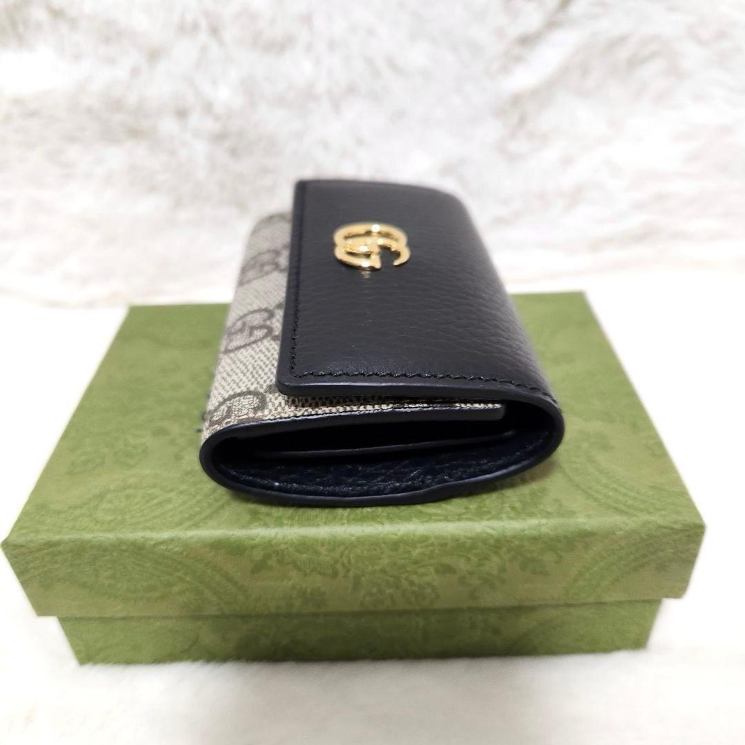 ぷく✨新品未使用✨グッチ　キーケース　6連　マーモント　スプリーム　レザー