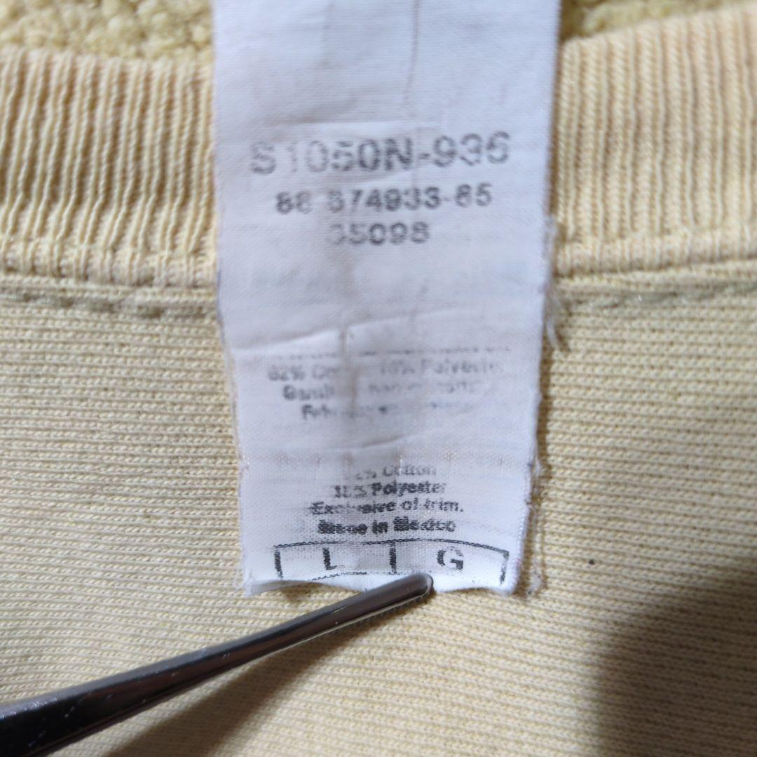 90s Champion リバースウィーブ カレッジ 刺繍タグ スウェット L